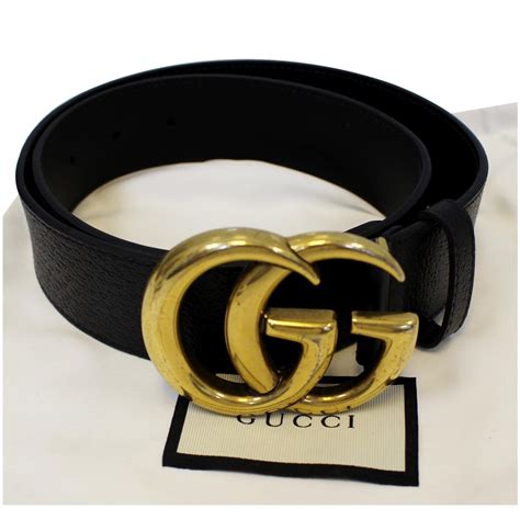 gucci black.belt|authentic black gucci belt.